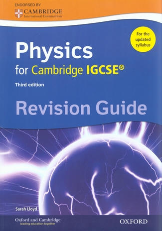 Complete Physics for Cambridge IGCSE Revision Guide by Sarah Lloyd