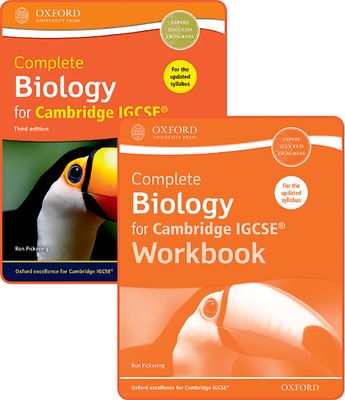 Complete Biology for Cambridge IGCSE Student Book and Workbook Pack by Ron Pickering