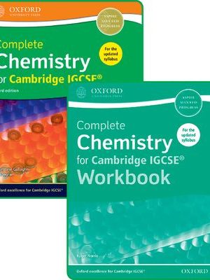 Complete Chemistry for Cambridge IGCSE Student Book and Workbook Pack by RoseMarie Gallagher