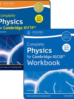 Complete Physics for Cambridge IGCSE Student Book and Workbook Pack by Stephen Pople