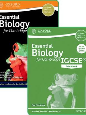Essential Biology for Cambridge IGCSE Student Book and Workbook Pack by Richard Fosbery