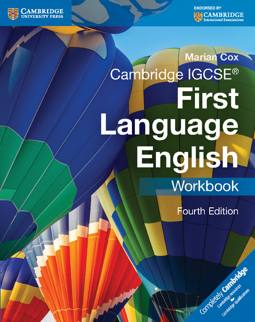 Cambridge Igcse First Language English Workbookmarian Cox The Igcse - Riset