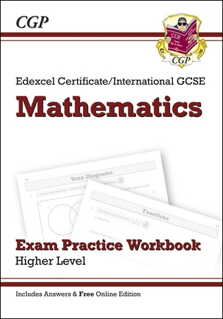 Edexcel Certificate International Gcse Maths Exam Practice Workbook With Ans Online Edition A G Cgp Books The Igcse Bookshop