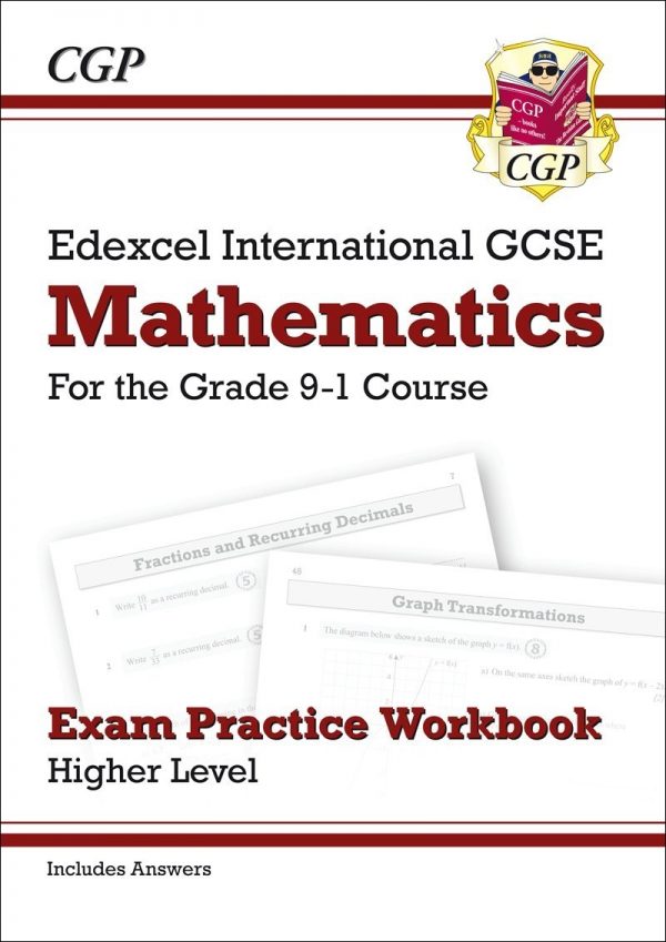 New Edexcel International GCSE Maths Exam Practice Workbook: Higher - Grade 9-1 (with Answers) by CGP Books