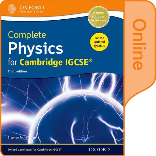 Complete Physics for Cambridge IGCSE Online Student Book by Stephen Pople