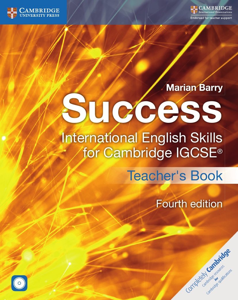 CDs　English　Book　Audio　(R)　Cambridge　Success　Skills　with　Teacher's　International　Bookshop　for　IGCSE　IGCSE　(2)Marian　Barry　The