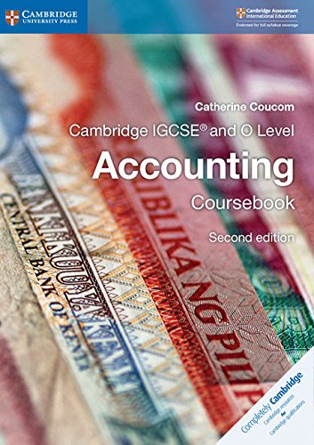 Cambridge IGCSE (R) and O Level Accounting Coursebook - Catherine Coucom